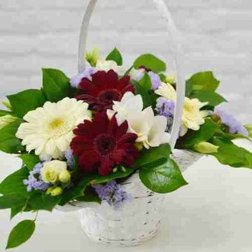 Florists choice basket